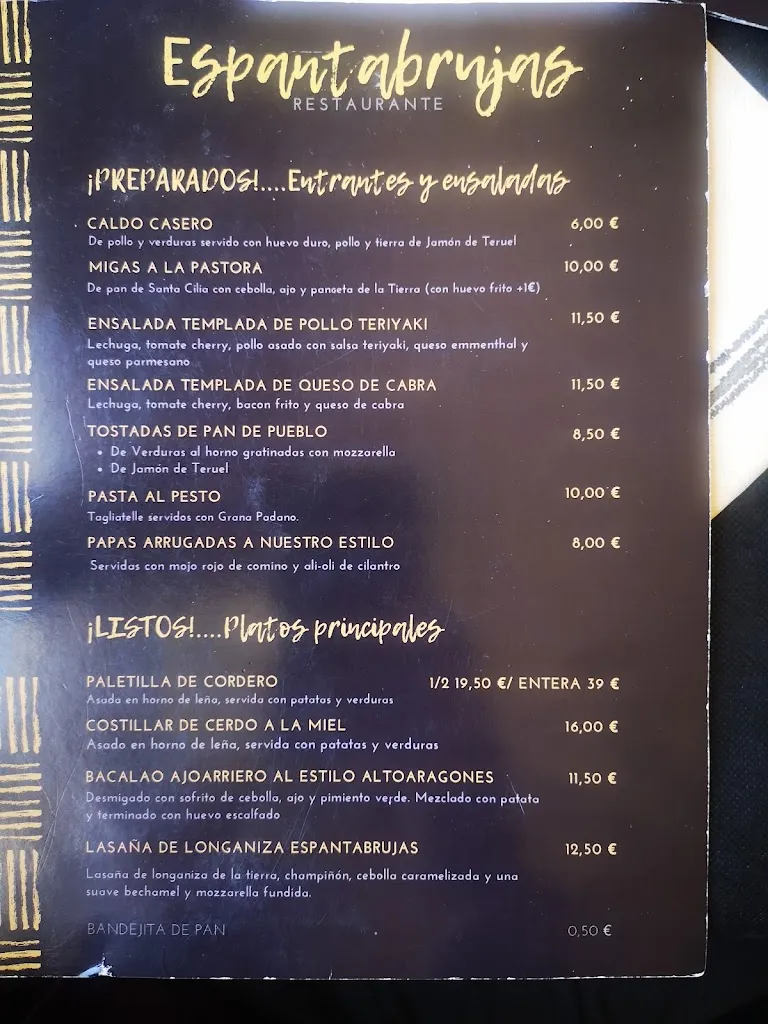 Menu_Espantabrujas Restaurante_Santa Cilia_image_4