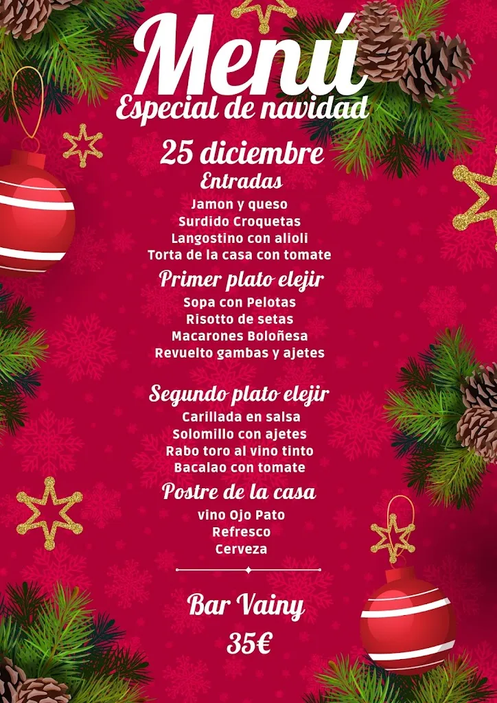 Menu_Bar Restaurante Vainy_Senés de Alcubierre_image_4