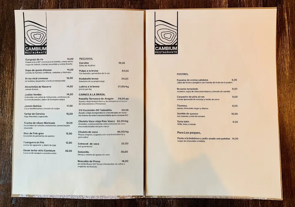 Menu_Cambium Pirineos Restaurante en Sallent de Gállego_Sallent de Gállego_image_2
