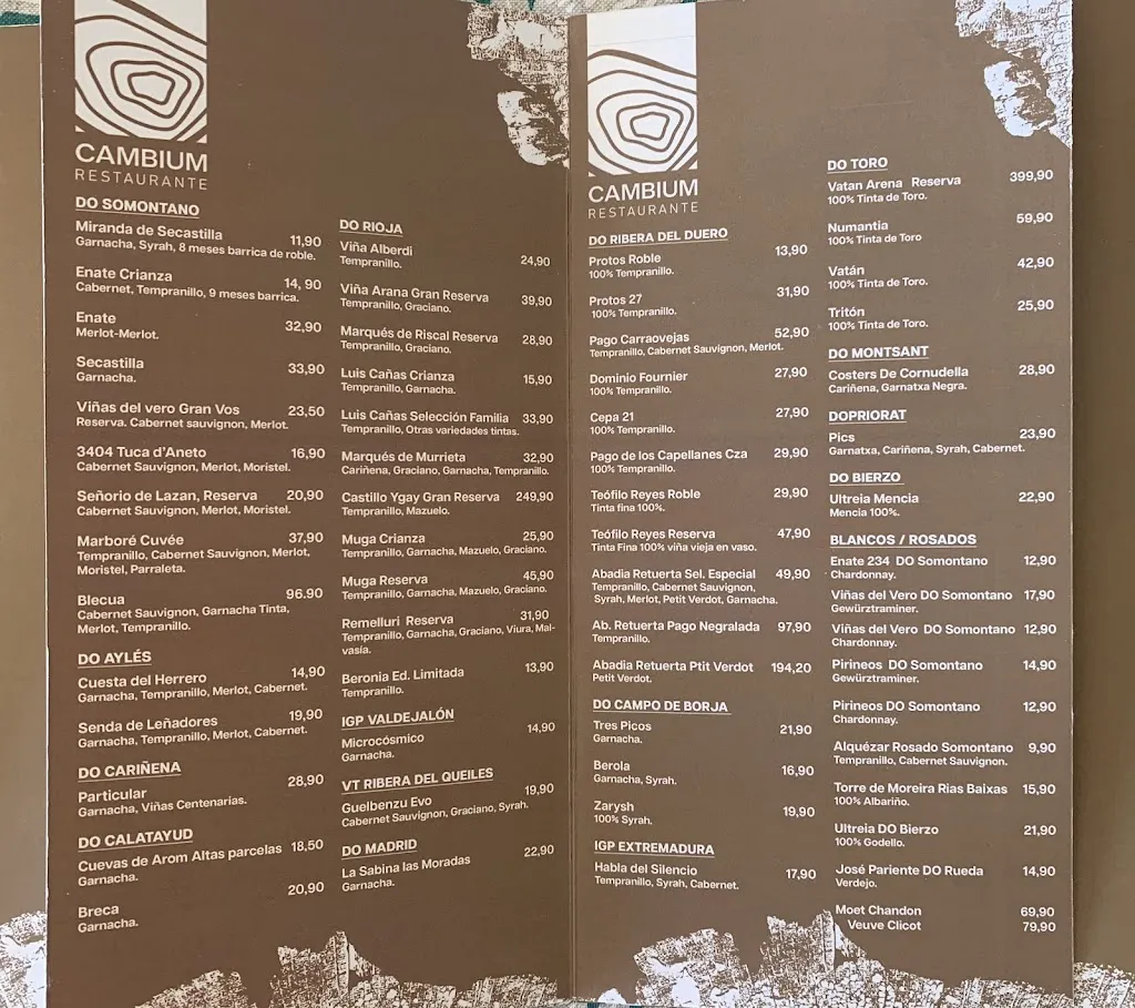 Menu_Cambium Pirineos Restaurante en Sallent de Gállego_Sallent de Gállego_image_4