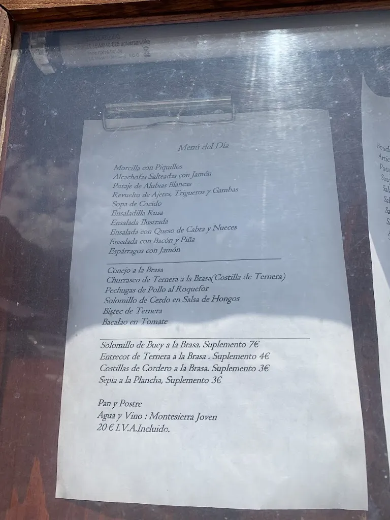 Menu_Restaurante Malinche_Sallent de Gállego_image_3