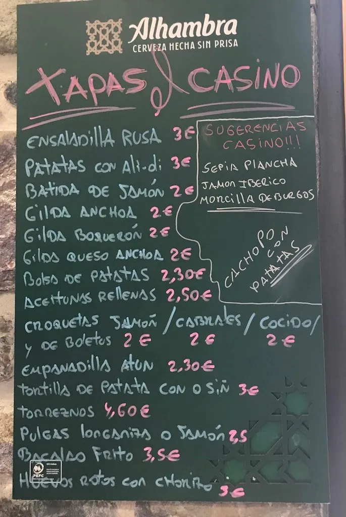 Menu_BAR CASINO Sallent de Gállego_Sallent de Gállego_image_1