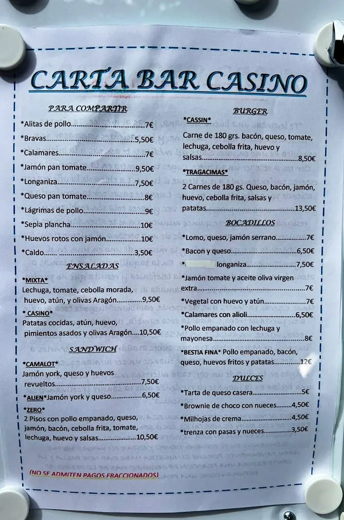 Menu_BAR CASINO Sallent de Gállego_Sallent de Gállego_image_4