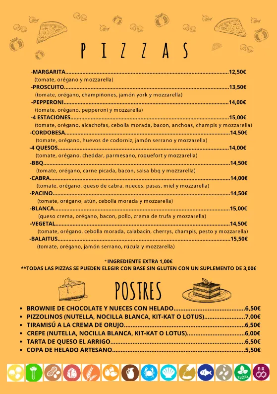 Menu_Pizzeria El Arrigo_Sallent de Gállego_image_2