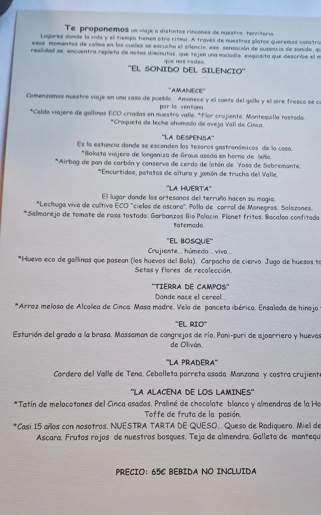 Menu_Restaurante Vidocq_Sallent de Gállego_immagine_3