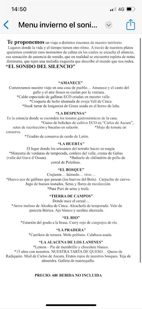 Menu_Restaurante Vidocq_Sallent de Gállego_immagine_4