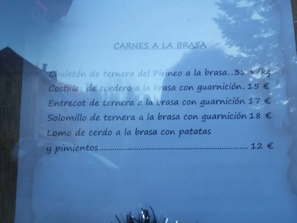 Menu_Restaurante Faure_Sallent de Gállego_image_4