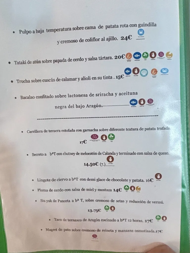 Menu_Restaurante Locavore_Provincia de Teruel_image_1