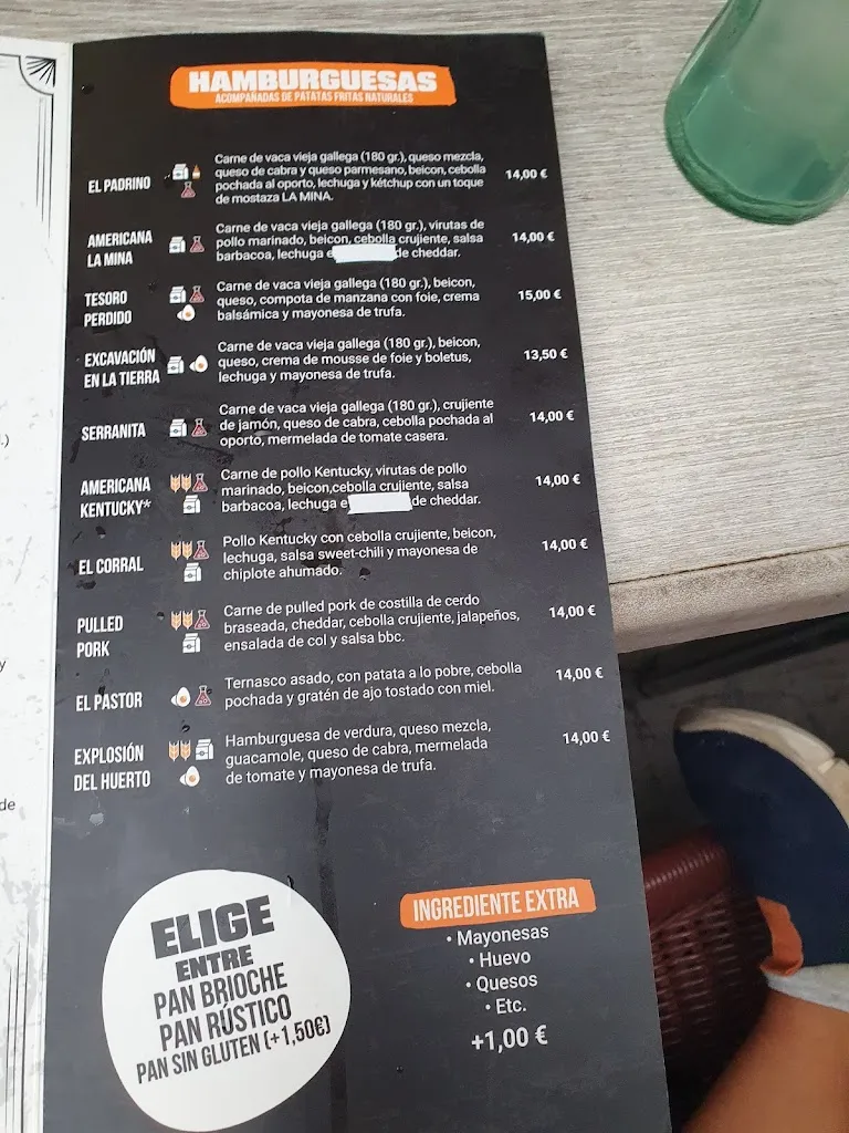 Menu_La mina Gastro bar_Provincia de Teruel_immagine_2