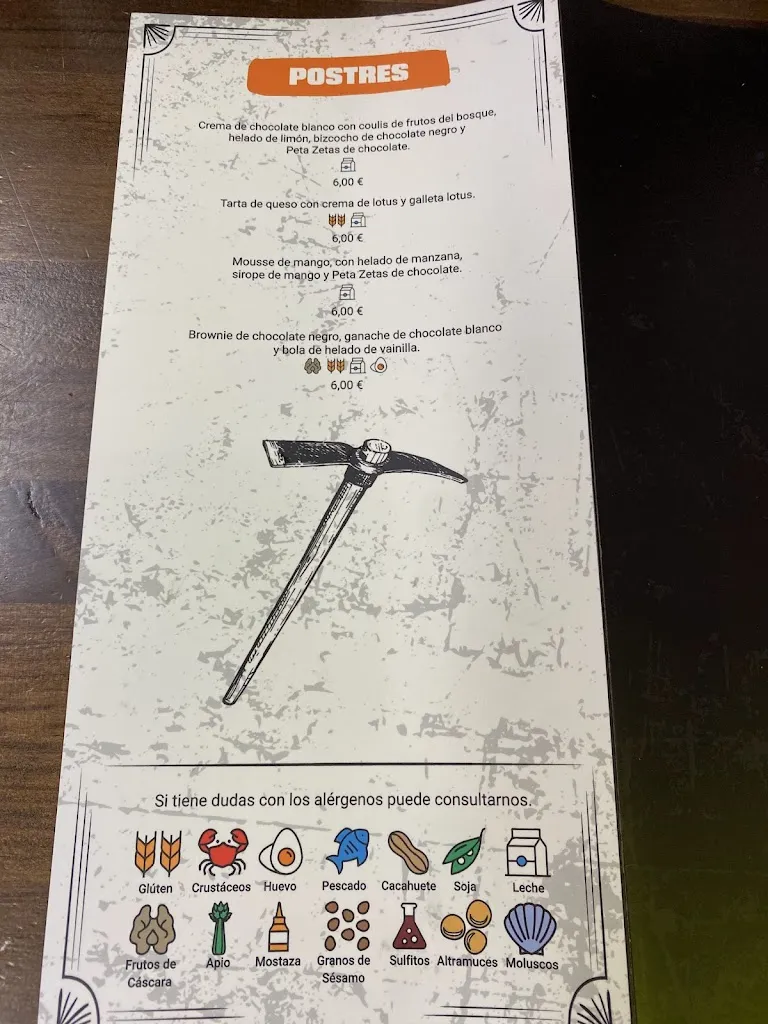 Menu_La mina Gastro bar_Provincia de Teruel_immagine_3