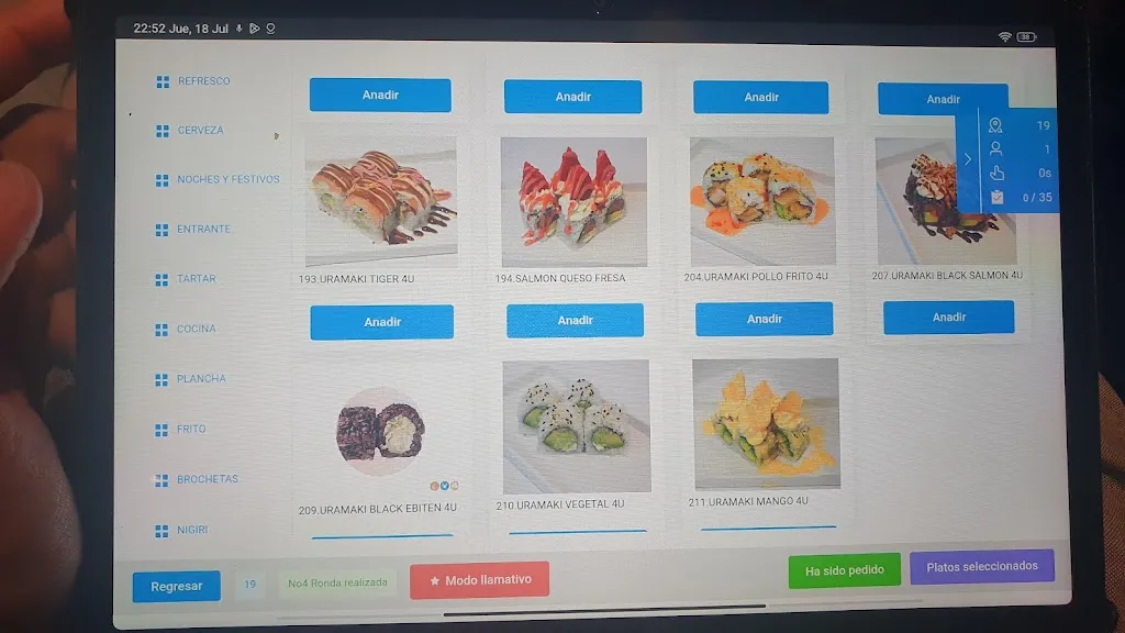 Menu_SUSHI K12.3 RESTAURANTE_Provincia de Teruel_immagine_3