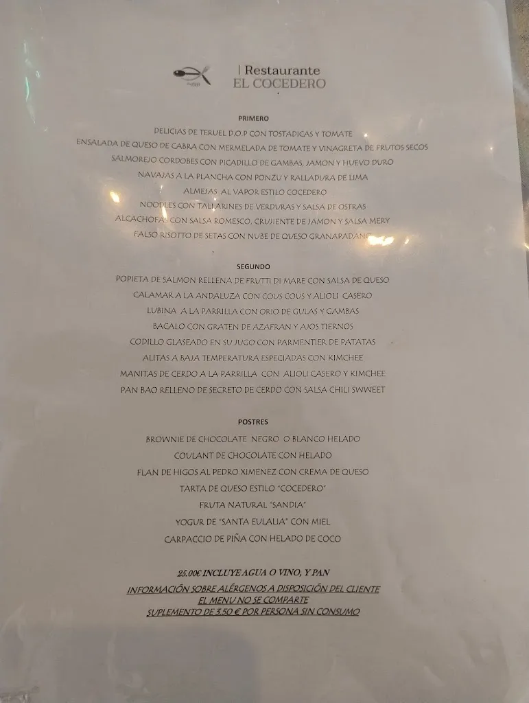 Menu_Restaurante El Cocedero_Provincia de Teruel_image_1