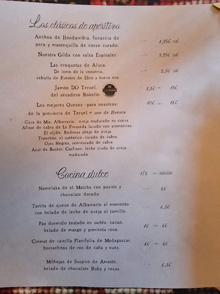 Menu_Alizia Casa de Comidas_Provincia de Teruel_image_4