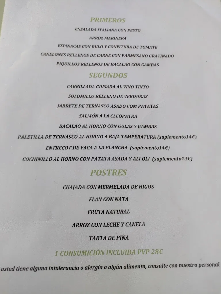 Menu_Restaurante Los Marqueses de Vasalbar_Provincia de Teruel_image_1