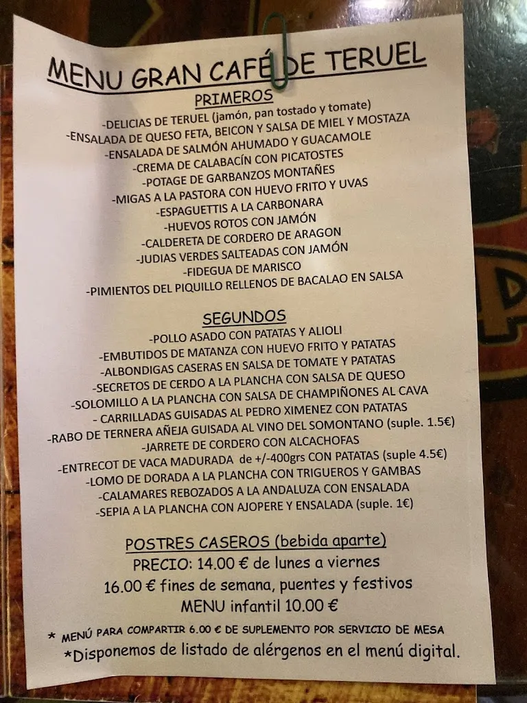 Menu_Gran Café de Teruel_Provincia de Teruel_image_3