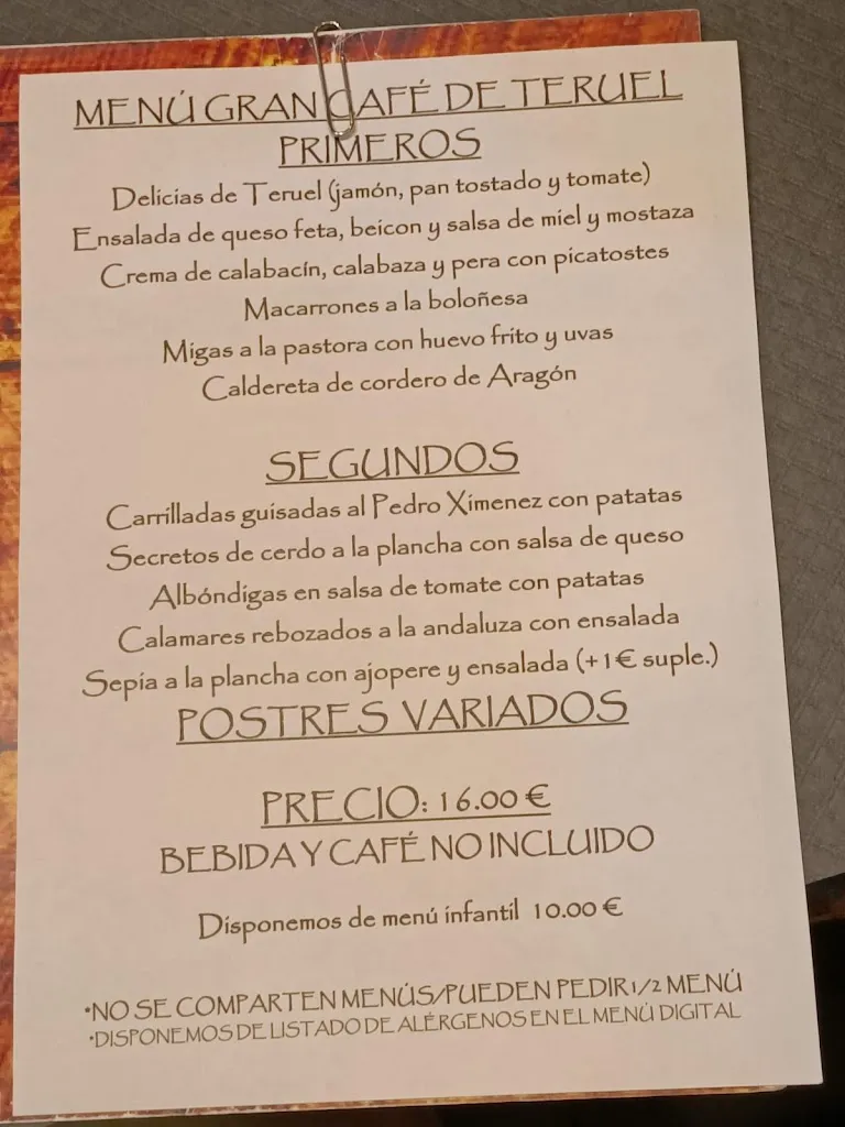 Menu_Gran Café de Teruel_Provincia de Teruel_image_4