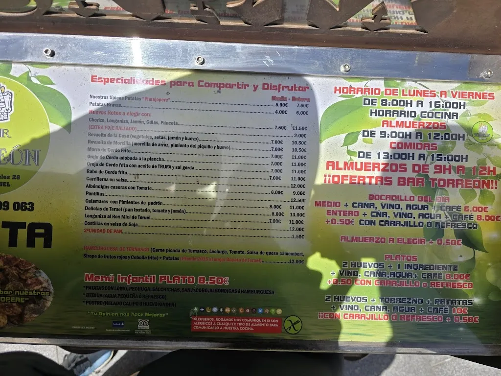 Menu_Bar Torreón_Provincia de Teruel_image_3