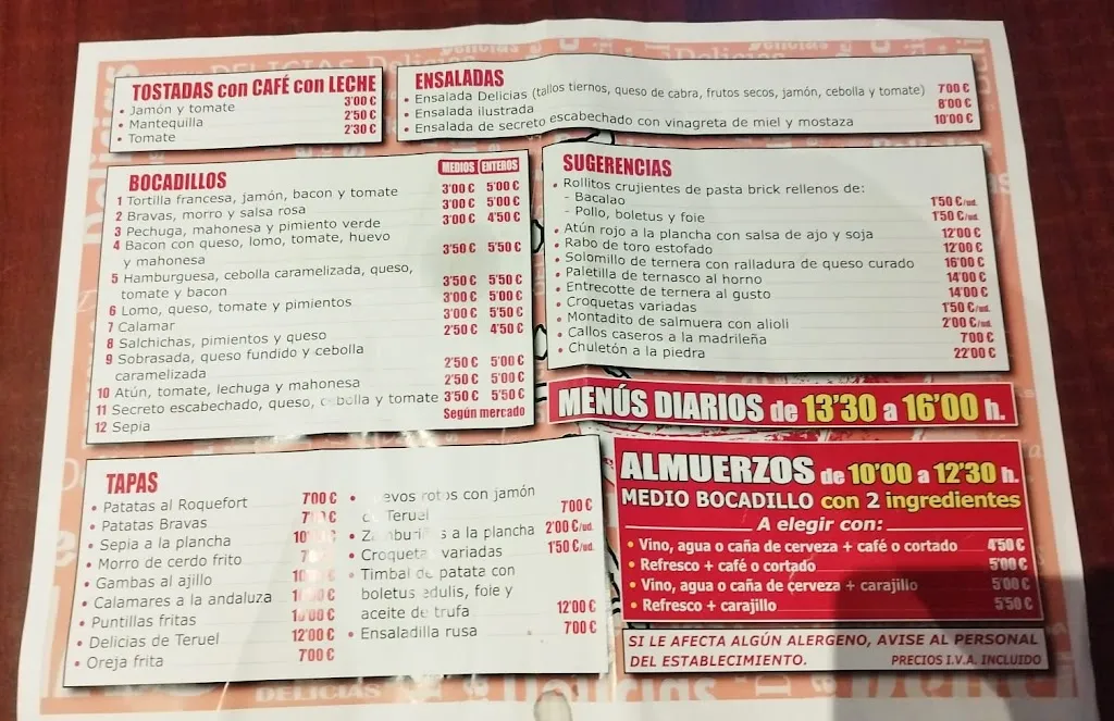 Menu_Restaurante Delicias_Provincia de Teruel_image_1
