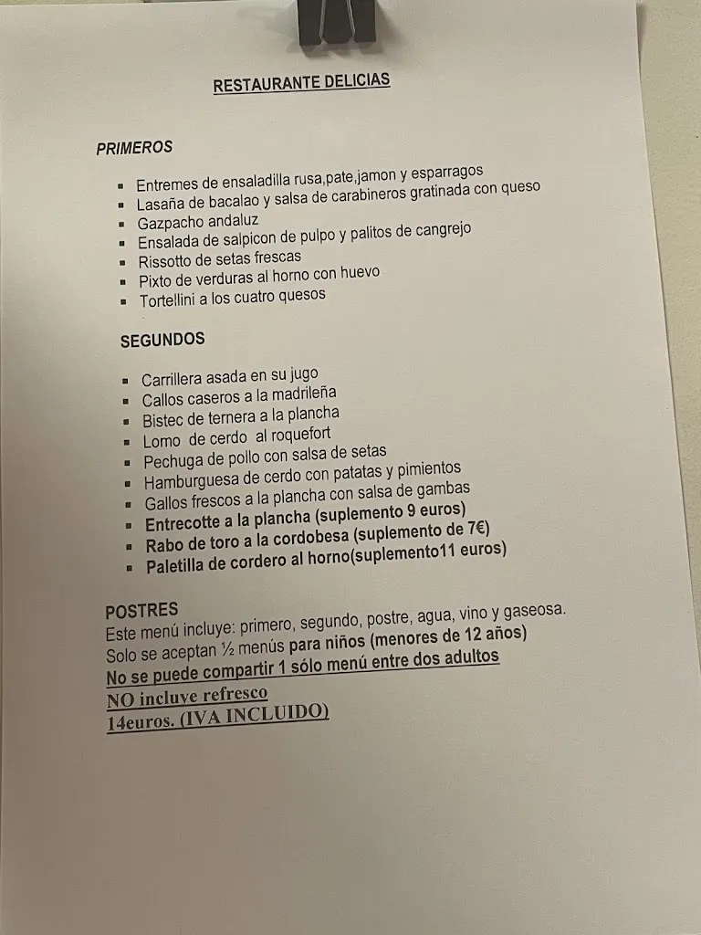 Menu_Restaurante Delicias_Provincia de Teruel_image_2