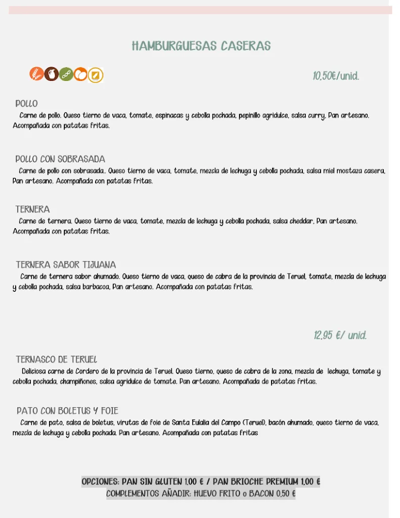 Menu_La Zahora Albarracín_Provincia de Teruel_image_3