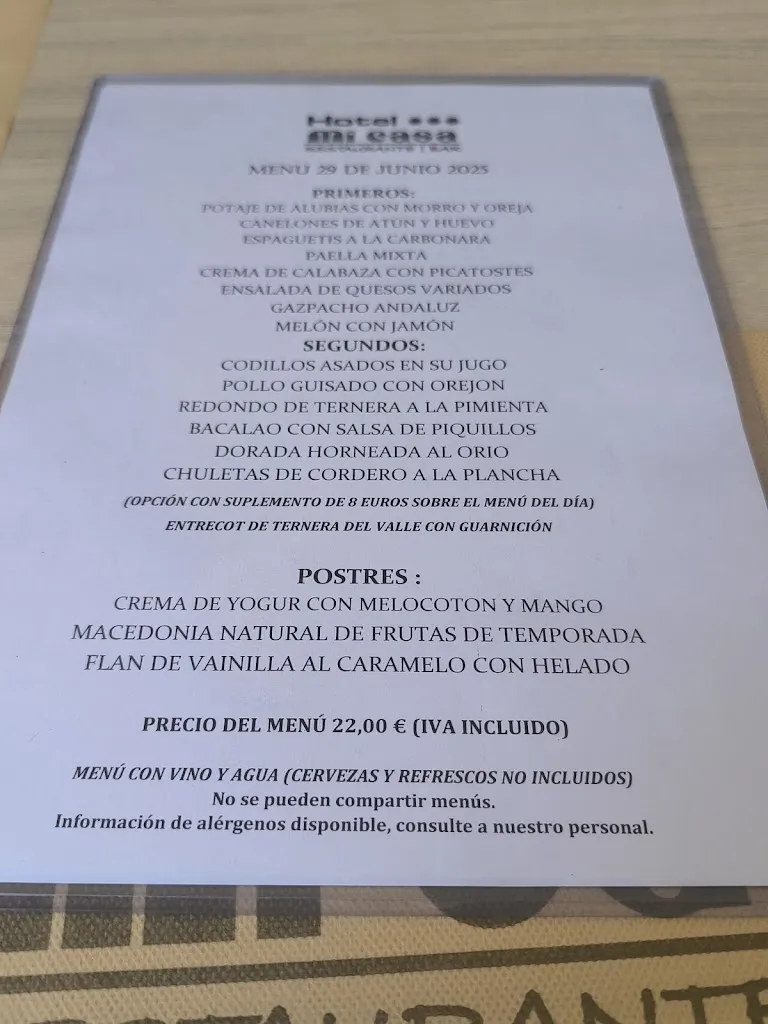 Menu_Restaurante Mi Casa_Sabiñánigo_image_1