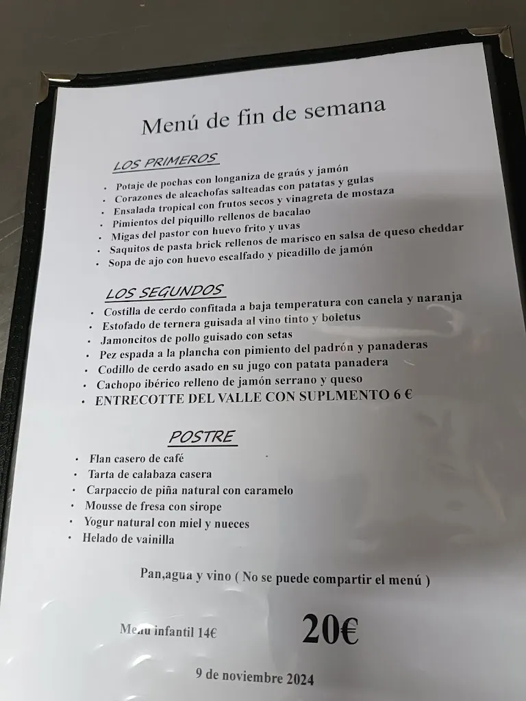 Menu_Mesón Don Diego_Sabiñánigo_image_4