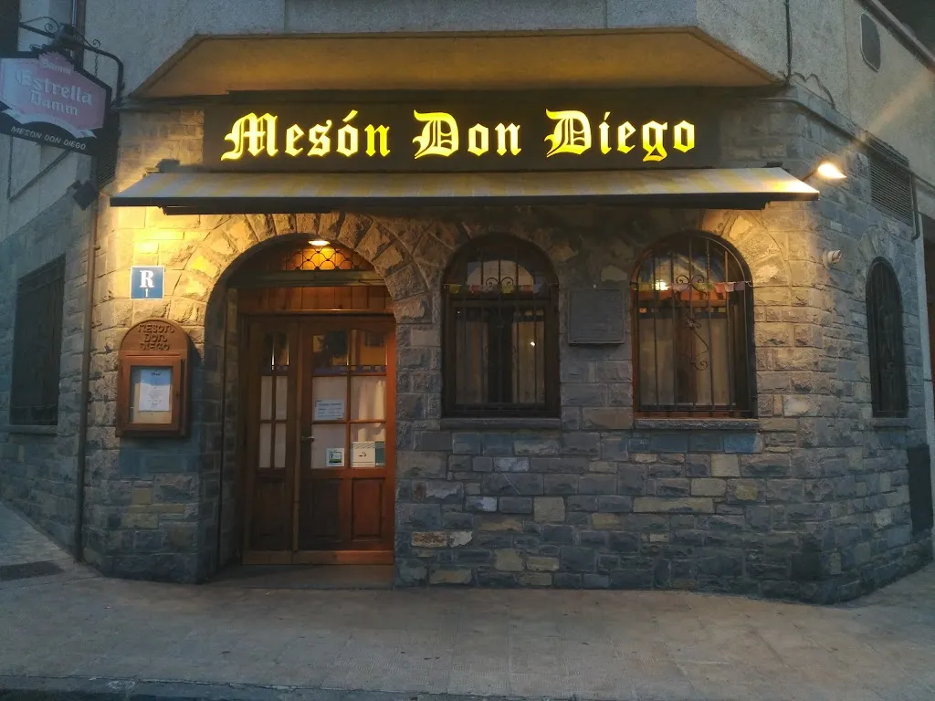 Mesón Don Diego restaurant in Sabiñánigo