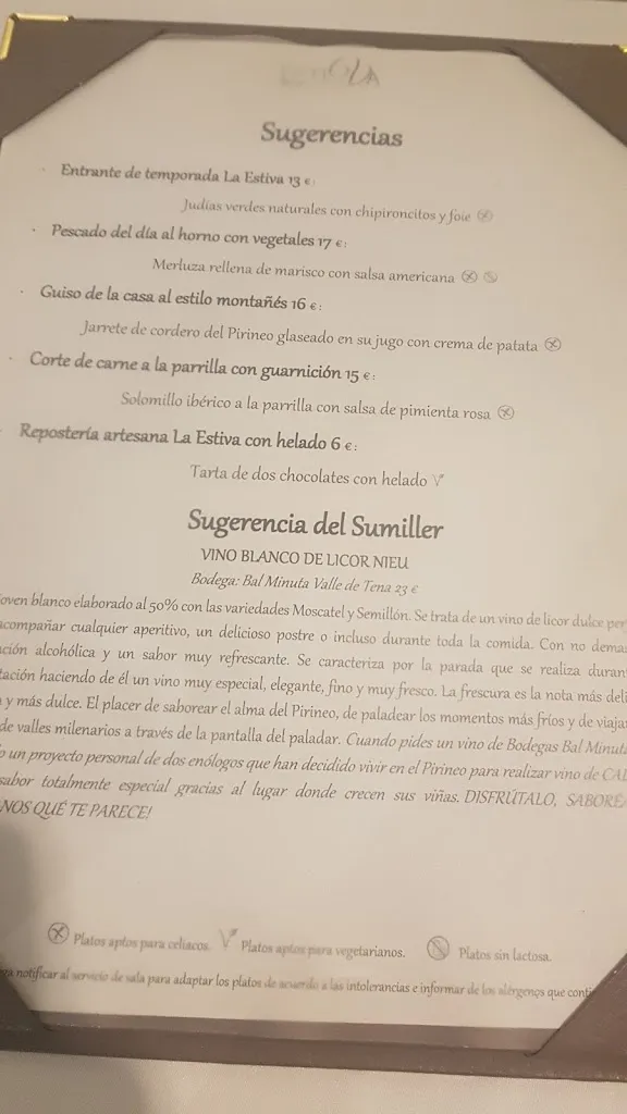 Menu_La Estiva_Sabiñánigo_image_3