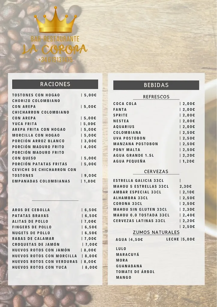 Menu_La Corona_Sabiñánigo_image_2