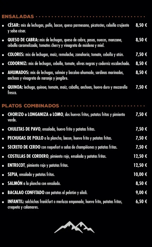 Menu_Bar Montañeros_Sabiñánigo_image_3