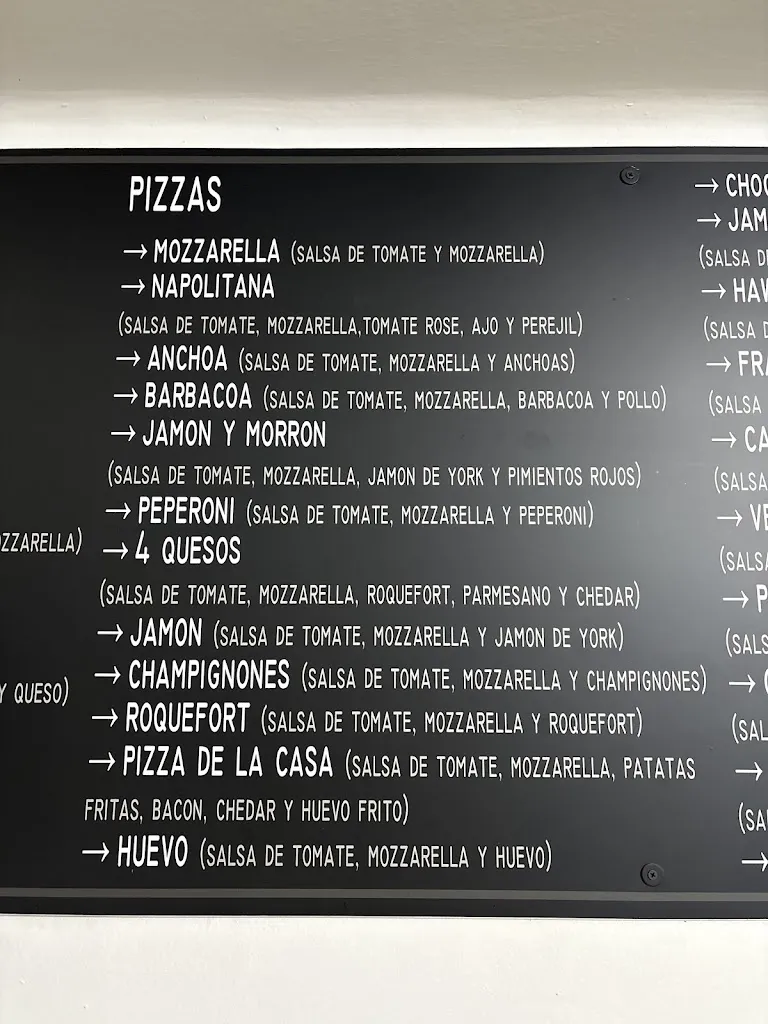 Menu_Pizzeria La Nona_Sabiñánigo_immagine_3