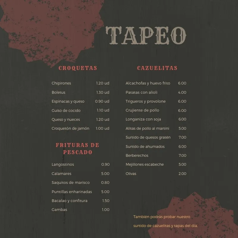 Menu_La Pizzería Tamarite_Tamarite de Litera_image_3