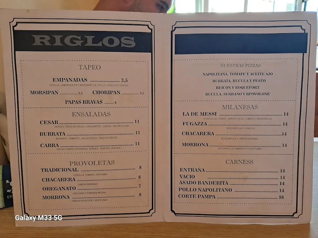 Menu_Riglos bar_Tamarit de Llitera / Tamarite de Litera_image_1