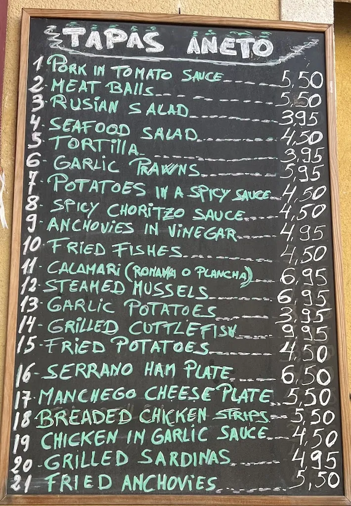 Menu_Cerveceria-Taperia ANETO_Benijofar_image_1