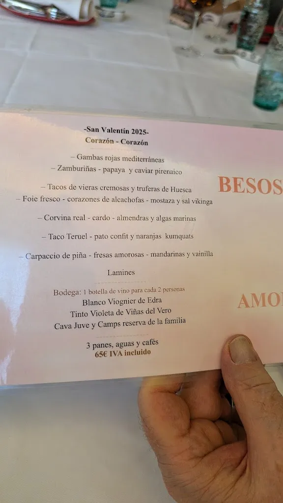 Menu_Restaurante Las Torres_Torres de Alcanadre_image_1