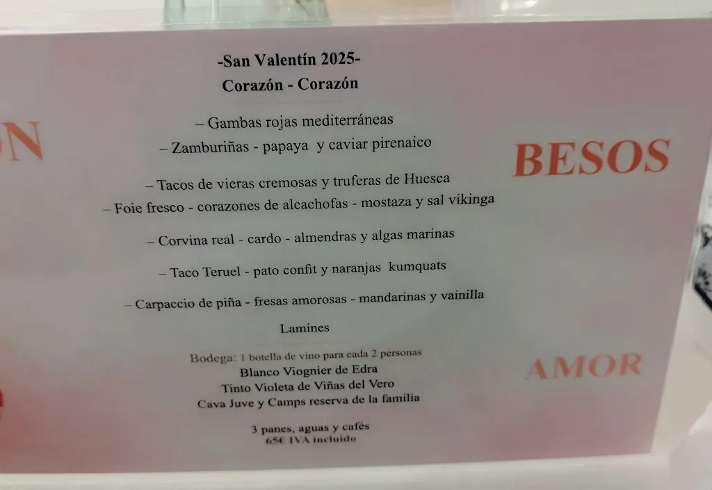 Menu_Restaurante Las Torres_Torres de Alcanadre_image_2