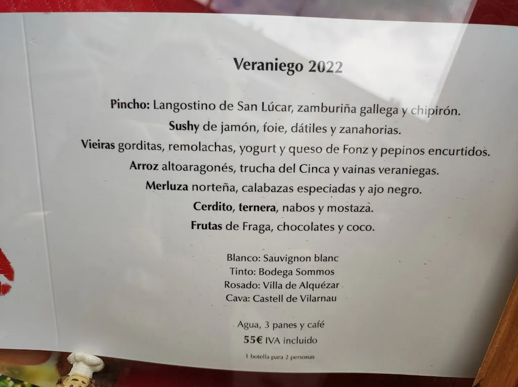 Menu_Restaurante Las Torres_Torres de Alcanadre_image_3