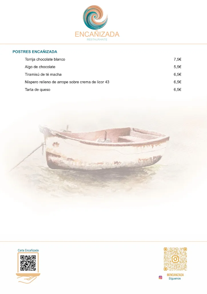 Menu_Restaurante Encañizada_Torre la Ribera_image_3