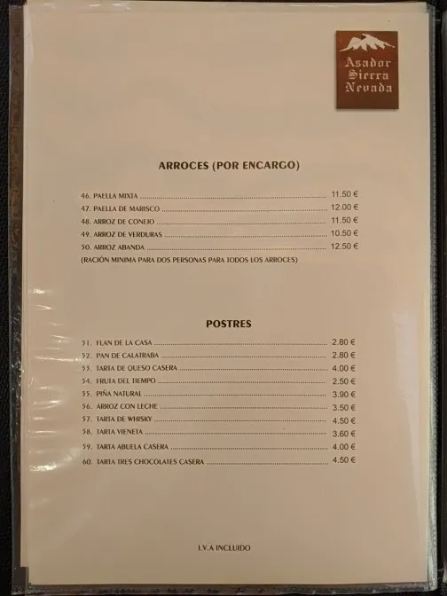 Menu_Asador Sierra Nevada_Torre la Ribera_image_3