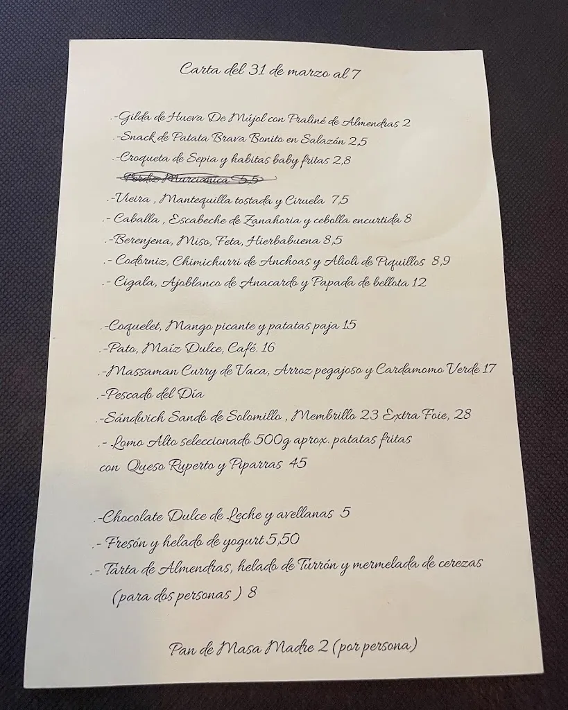 Menu_Restaurante Carmen Playa_Torre la Ribera_image_4
