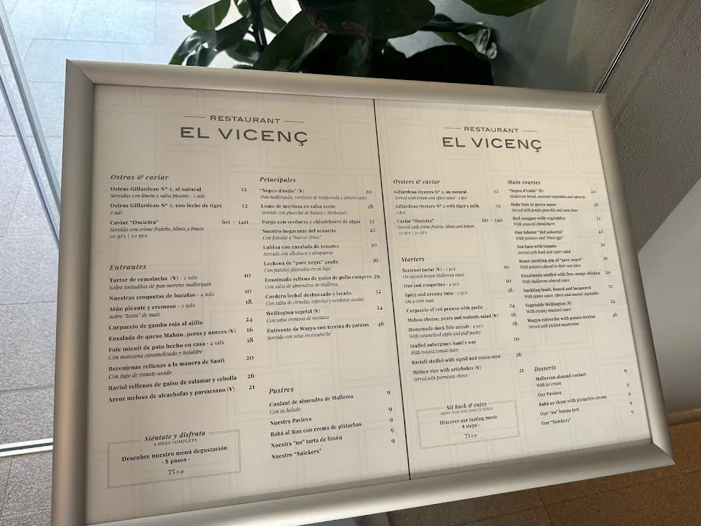 Menu_U Vicenç - Rooftop Restaurant - Only adults +12_Vicién_immagine_2