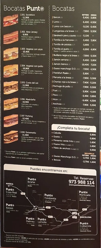 Menu_Punto Estrella Binéfar_Vencillón_image_4