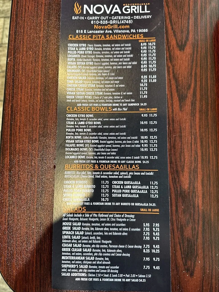 Menu_Nova Mediterranean Grill_Villanova_image_1