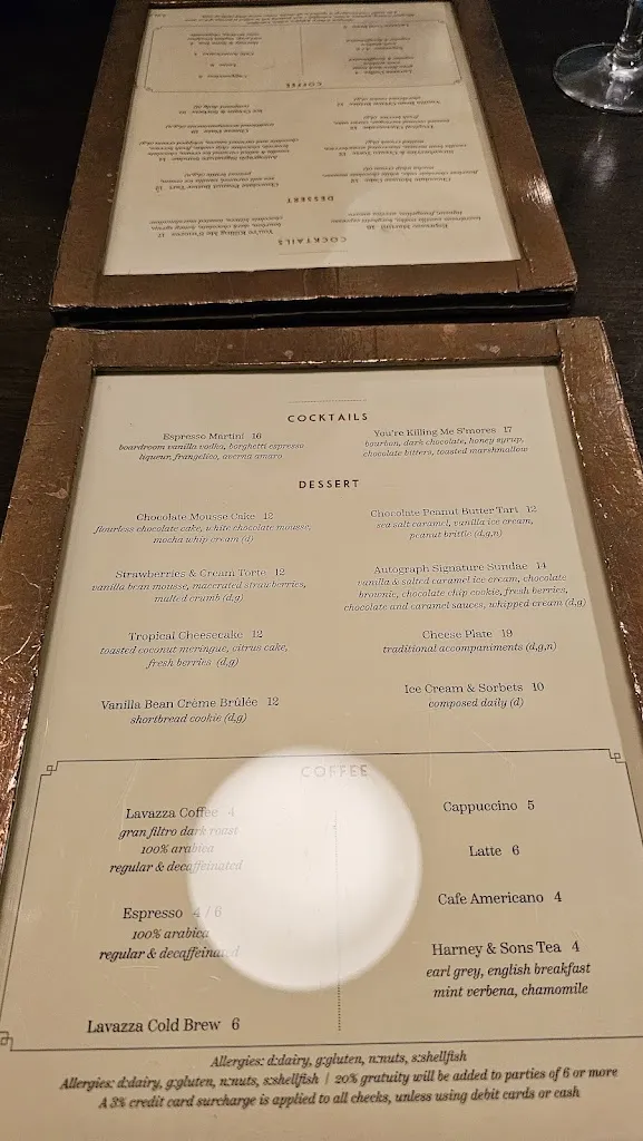 Menu_Autograph Brasserie_Villanova_image_1