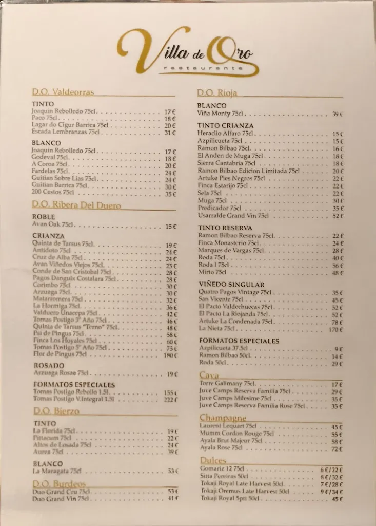 Menu_Restaurante Villa de Oro_Camariñas_image_1