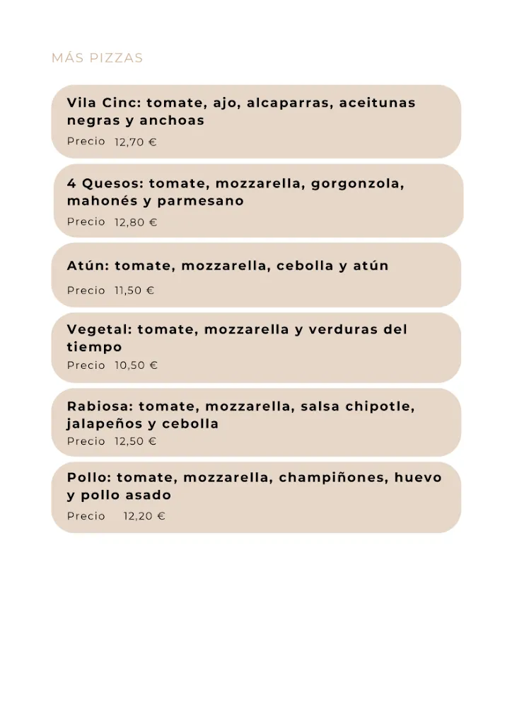 Menu_Vila Cinc Restaurant_Alaró_immagine_3