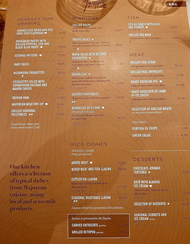 Menu_Restaurant Traffic_Alaró_image_3