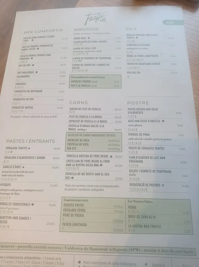 Menu_Restaurant Traffic_Alaró_image_4
