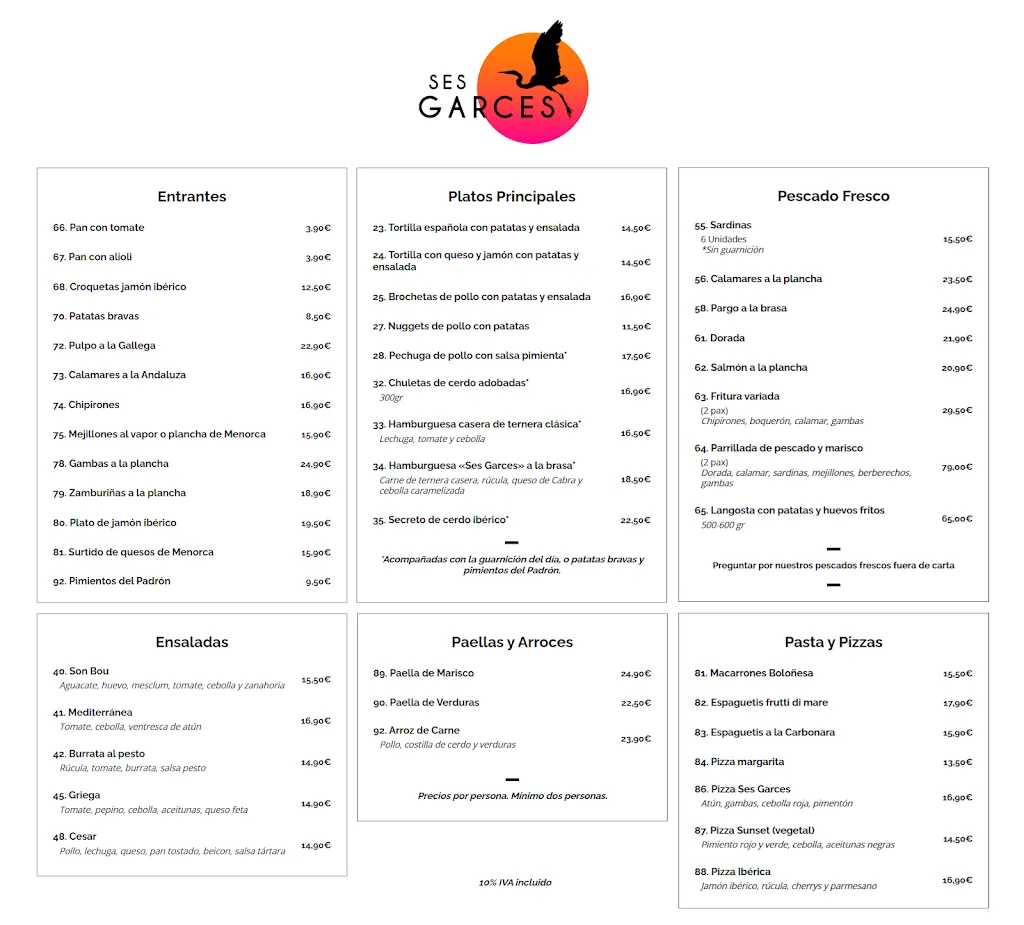 Menu_Ses Garces_Alaior_image_1