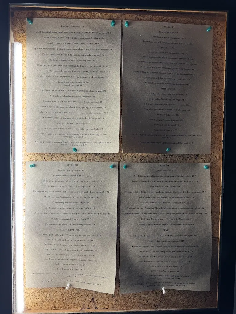 Menu_Restaurant Ca N'Olga_Alaior_image_1